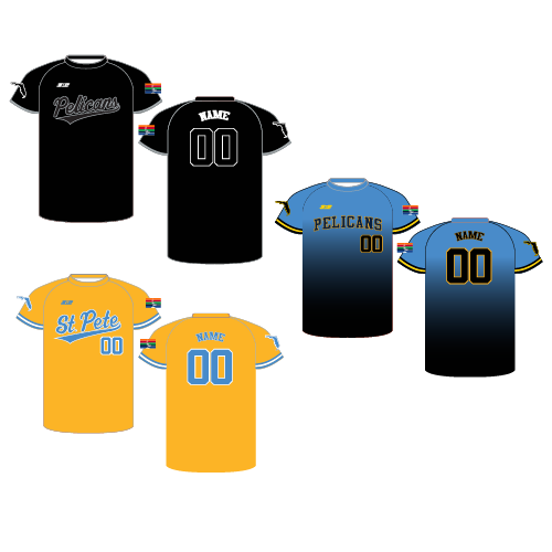 St Pete Pelicans Uniform Package