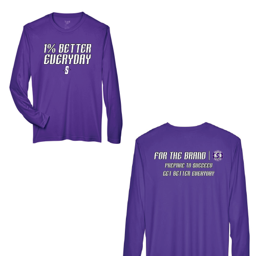 Womens LS Dri Fit - Purple