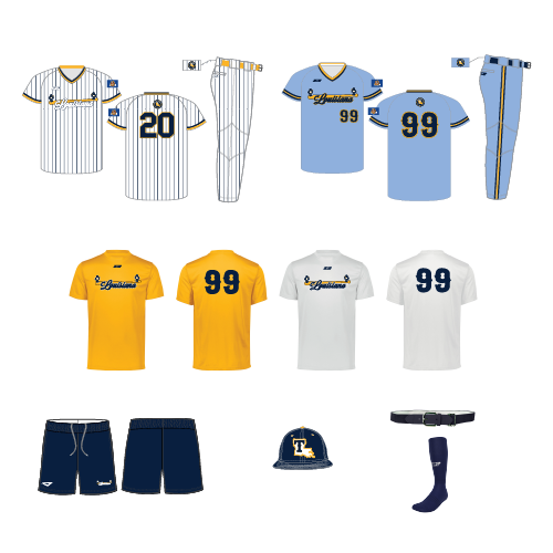 Team Louisiana Youth Baseball Uniform Package